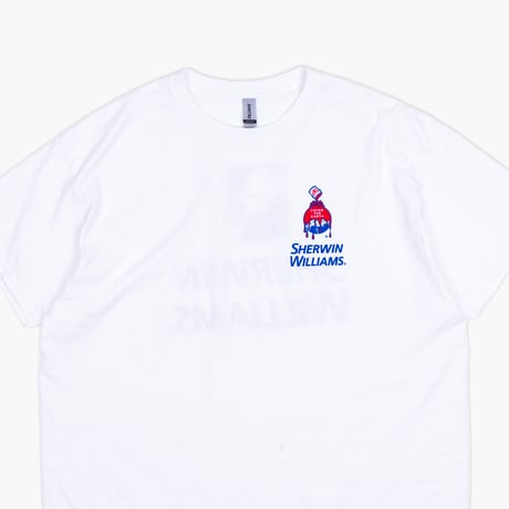 【USED】2010s GILDAN : "SHERWIN WILLIAMS" Crew T-Shirt : XL