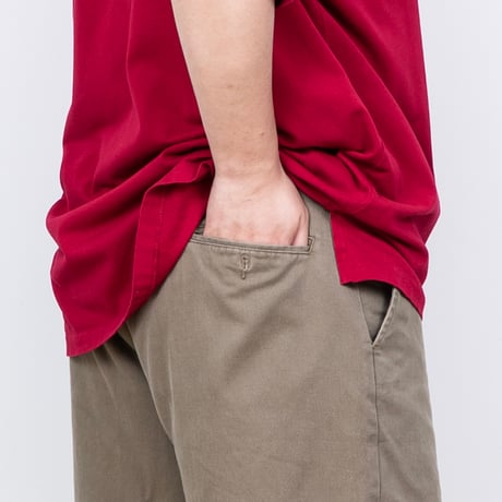 【USED】1990s-2000s Polo Ralph Lauren : "PHILIP SHORT" Plain Front Chino Short Pant : w40