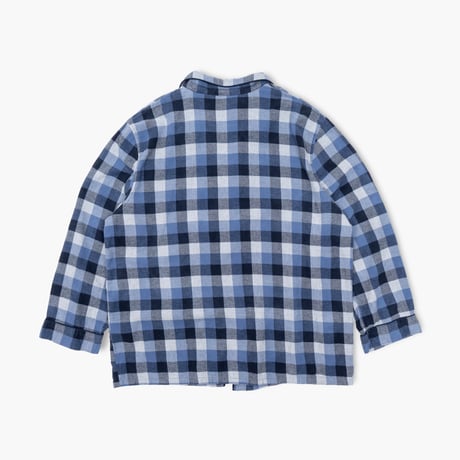 【USED】2010s Hanes USA : Flannel Plaid Pajama Shirt : XL
