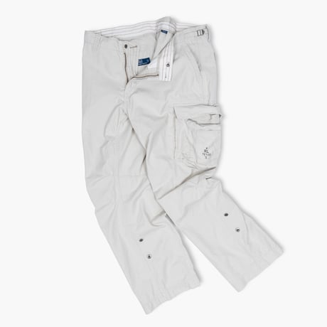 【USED】2000s Polo Ralph Lauren : Herringbone Cargo Trouser : w40