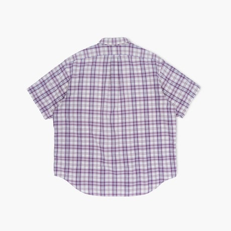 【USED】1990s-2000s Ralph Lauren : "BLAKE" Madras Plaid BD S/S Shirt : XXL