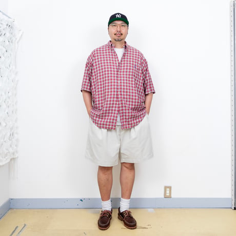 【USED】1990s-2000s Polo Ralph Lauren : "TYLER SHORT" Chino 2Tuck Short : w52