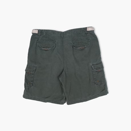 【USED】2000s FADED GLORY : German Pique Cargo Short Pant : w42