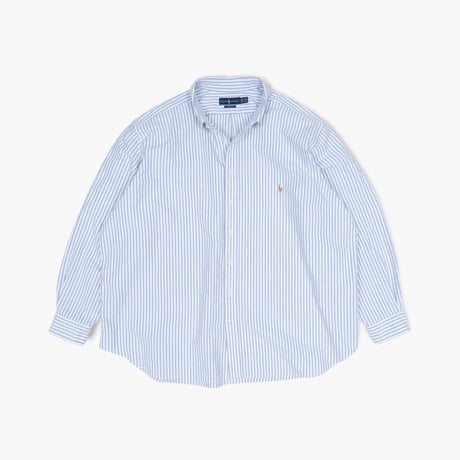 【USED】2010s-20s Ralph Lauren : Oxford Stripe BD Shirt : 3XB
