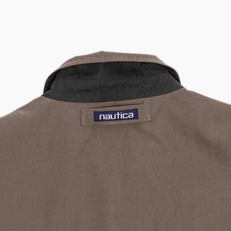 【USED】1990s nautica : Microfiber Harrington Jacket : XXL