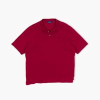 【USED】1990s POLO GOLF : Pima Cotton Pique Polo S/S Shirt : XXL