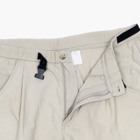 【USED】1990s Columbia Sportswear : GRT Nylon 1Tuck Field Short Pant : XL