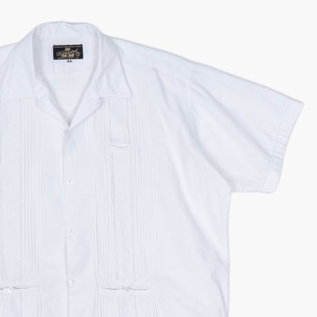 【USED】1990s Dzibilchaltun : Cotton Cuba S/S Shirt : 44 (fits like XL)