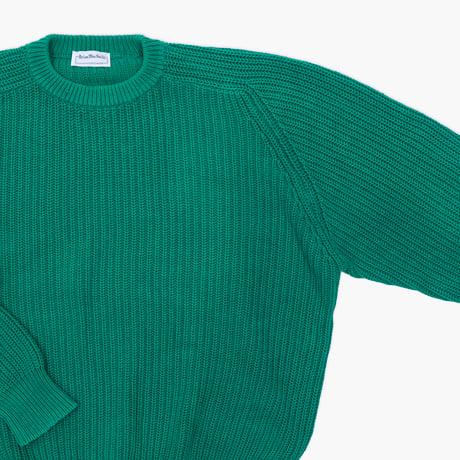 【USED】1990s Brian MacNeil : Cotton Crew Sweater : XL