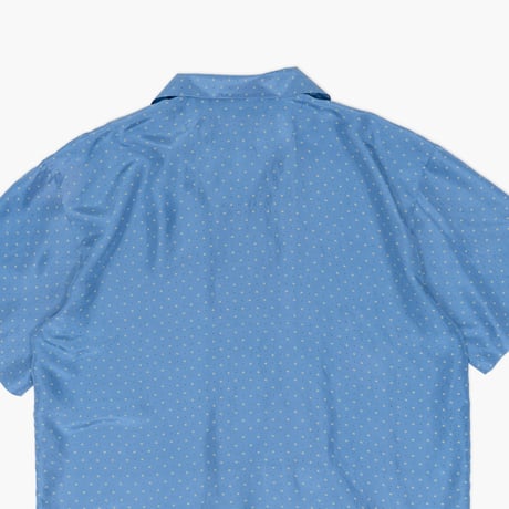【USED】2000s NAUTICA : Silk Pattern Pajama S/S Shirt : XL