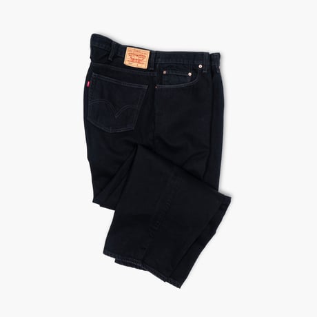 【USED】2000s Levi's : 560 "COMFORT FIT" Black Denim Jeans : W48