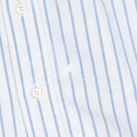 【USED】1990s Ralph Lauren : "BIG SHIRT" Oxford Stripe BD Shirt : L