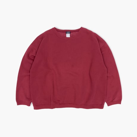【USED】1990s NON-FICTION : Crew Neck Sweatshirt (Made in Canada) : XXL