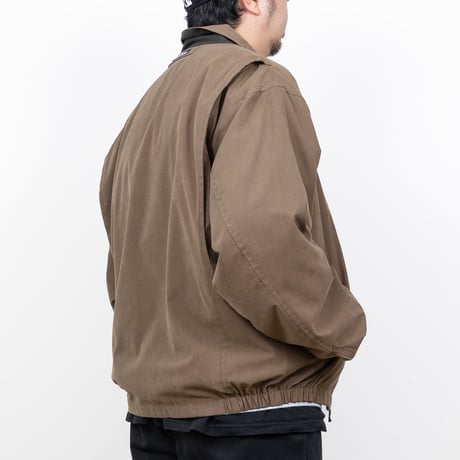 【USED】1990s nautica : Microfiber Harrington Jacket : XXL