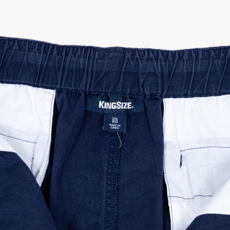【USED】2000s KINGSIZE : Cotton Poplin Cargo Easy Short Pant : XXL