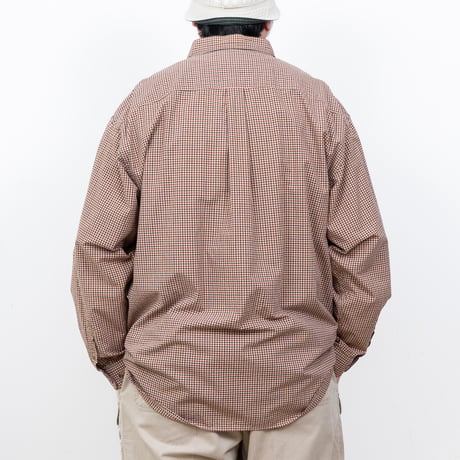 【USED】2000s Eddie Bauer : Broad Plaid BD Shirt : XXL