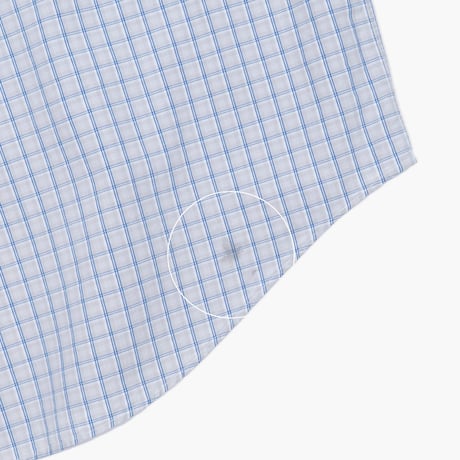 【USED】2000s Ralph lauren : Two-Ply Broad Plaid BD S/S Shirt : 3XB