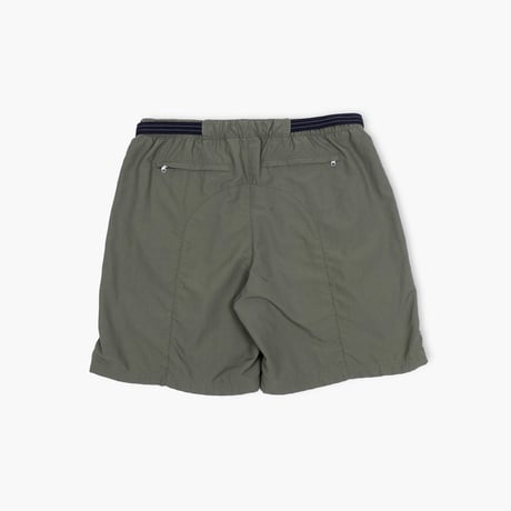 【USED】2000s-10s L.L.Bean : Nylon Field Short Pant with Woven Belt : XL