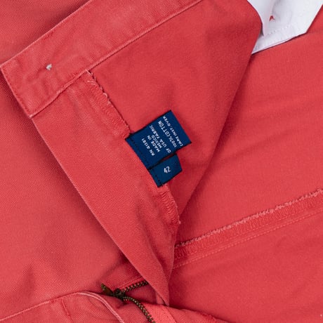 【USED】1990s-2000s Polo Ralph Lauren : "TYLER SHORT" Chino 2Tuck Short Pant : w42