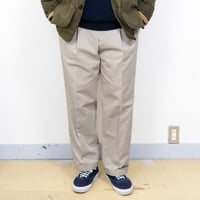 【USED】2000s Brooks Brothers : “ELLIOT” Chino 2Tuck Trouser : W40