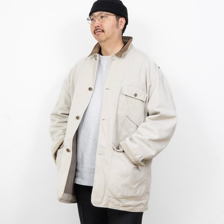 【USED】1990s Banana Republic : Cotton Duck Field Half Coat : XL