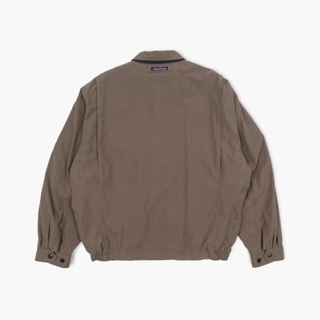 【USED】1990s nautica : Microfiber Harrington Jacket : XXL