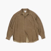 【USED】1990s-2000s claiborne : Rayon Pattern Regular Shirt : XL