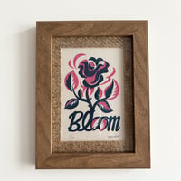 版画作品＿『BLOOM』