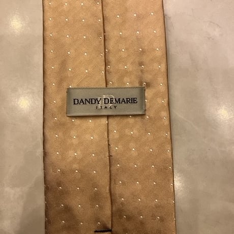 N61｜ DANDY DEMARIE ゴールドドットタイ