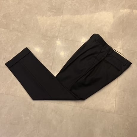 S45｜Paul Smith Collection×Zegna 2Bネイビーピンストライプスーツ(S) 定価135,000円 ポールスミス