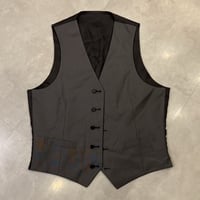 B24｜ORIHICA グレー(リバーシブル)ベスト