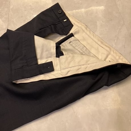 L172｜Paul Smith×DORMEUIL 2Bダークネイビーチェックスーツ(L2) 定価163,000円 ポールスミス