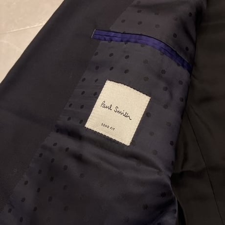 M91｜Paul Smith SOHO 2Bネイビースーツ(M) 定価99,000円 ポールスミス