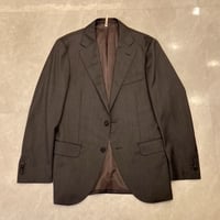 M97.5｜SHIPS×ロロピアーナ 2Bグレーシャドーストライプスーツ(46) シップス