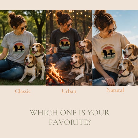 GOODVIBES＆BEAGLES　Tシャツ