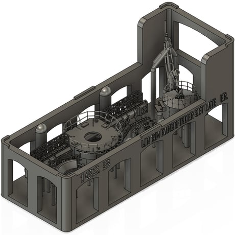 1/700 日本海軍 大和型艦橋 15m測距儀セット 最終時 GK70162B