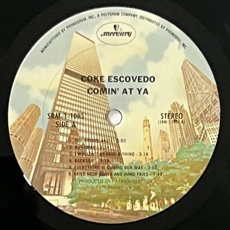 Coke Escovedo - Comin' At Ya!