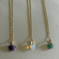 Star Gemstone Necklace