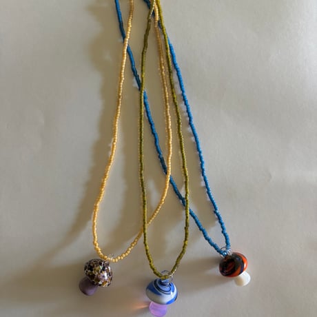 Mushroom Necklace