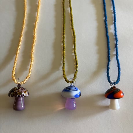 Mushroom Necklace