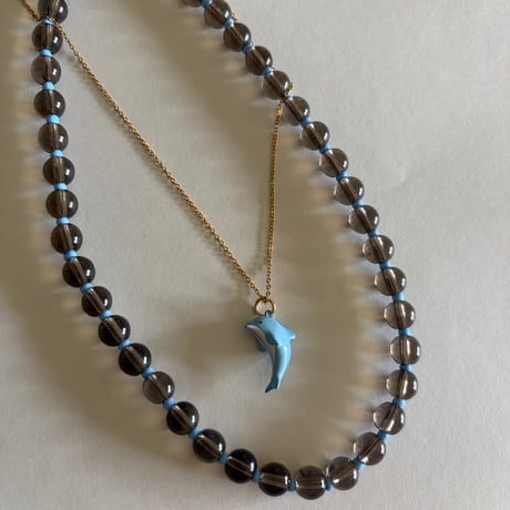 Coffee Stone Necklace