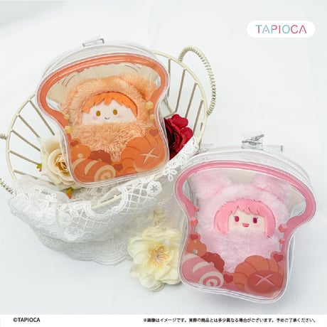 タピオカ　オリジナル 食パン クリアポーチ