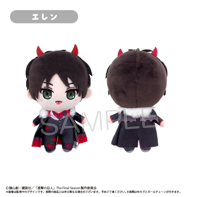 進撃の巨人 おめかしたぴぬい DEVIL Ver. | TAPIOCA online shop