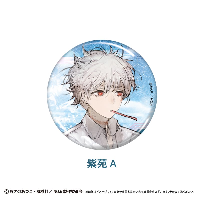 NO.6 ラメ缶バッジ | TAPIOCA online shop｜アニメグッズの公式通販サイト