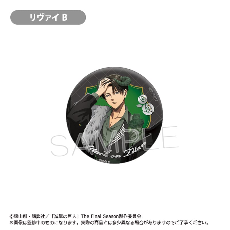 進撃の巨人 箔押し缶バッジ DEVIL Ver. | TAPIOCA online shop｜