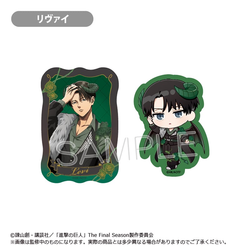 進撃の巨人 ステッカーセット DEVIL Ver. | TAPIOCA online shop