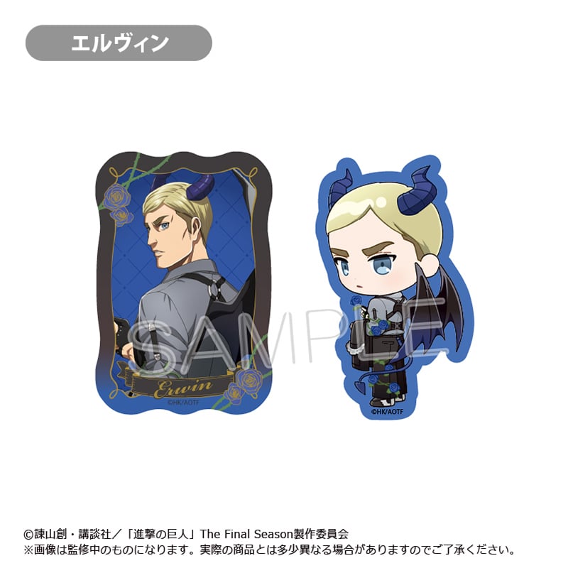 進撃の巨人 ステッカーセット DEVIL Ver. | TAPIOCA online shop