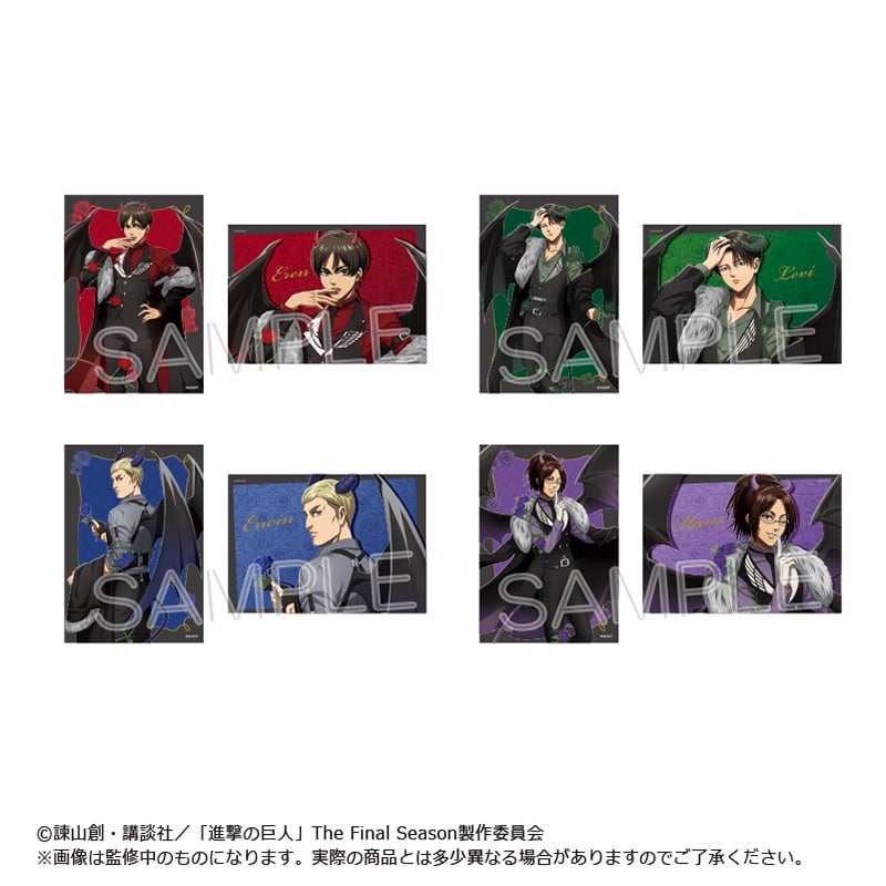 進撃の巨人 ブロマイドセット DEVIL Ver. | TAPIOCA online shop