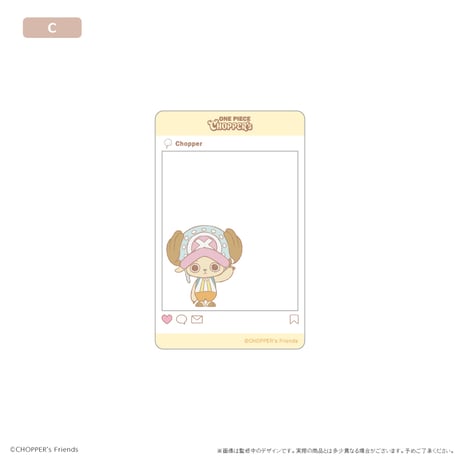 CHOPPER’s SNS風クリアカード