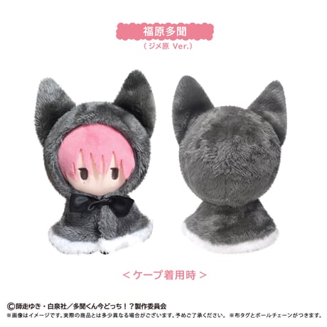 多聞くん今どっち！？ ケープたぴぬい